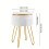 Creative Round Storage Stool- White 6