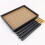(Black) Create a cozy nook with the Solid Rattan Side Table, a testament to craftsmanship 8