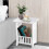 Compact and Chic: Nordic Modern Mini Bedside Table with Storage 3