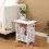 Compact and Chic: Nordic Modern Mini Bedside Table with Storage 7