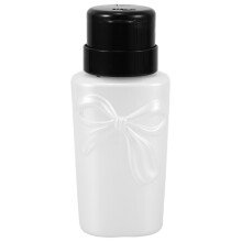 empty flip-top bottle for nail polish remover liquid dispenser