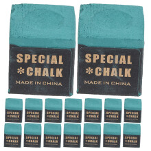 24pcs pool cue chalk cubes for table billiards