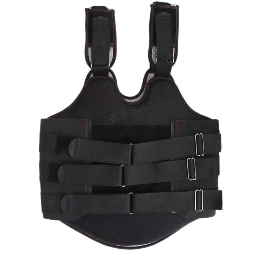 Thoracic Brace For Kyphosis And Osteoporosis, Compression Fracture Support, Adjustable One-Size Lumbar Back Brace