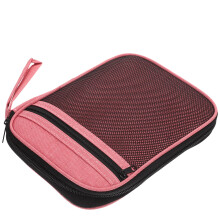 1Polyester Horlogeband Opbergtas Roze Bewaarvak