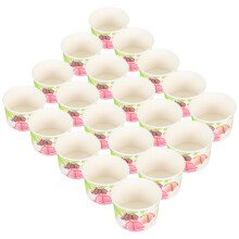 200pcs disposable paper ice cream cups for soup sundaes desserts
