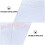 25Pcs White Bubble Mailing Pouch PVC Opaque Self Seal Mailers 11