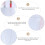 25Pcs White Bubble Mailing Pouch PVC Opaque Self Seal Mailers 9
