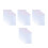 25Pcs White Bubble Mailing Pouch PVC Opaque Self Seal Mailers 5