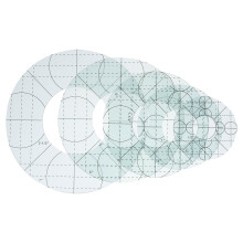 5Pcs Durable Acrylic Quilting and Stitching Rulers for DIY Sewing