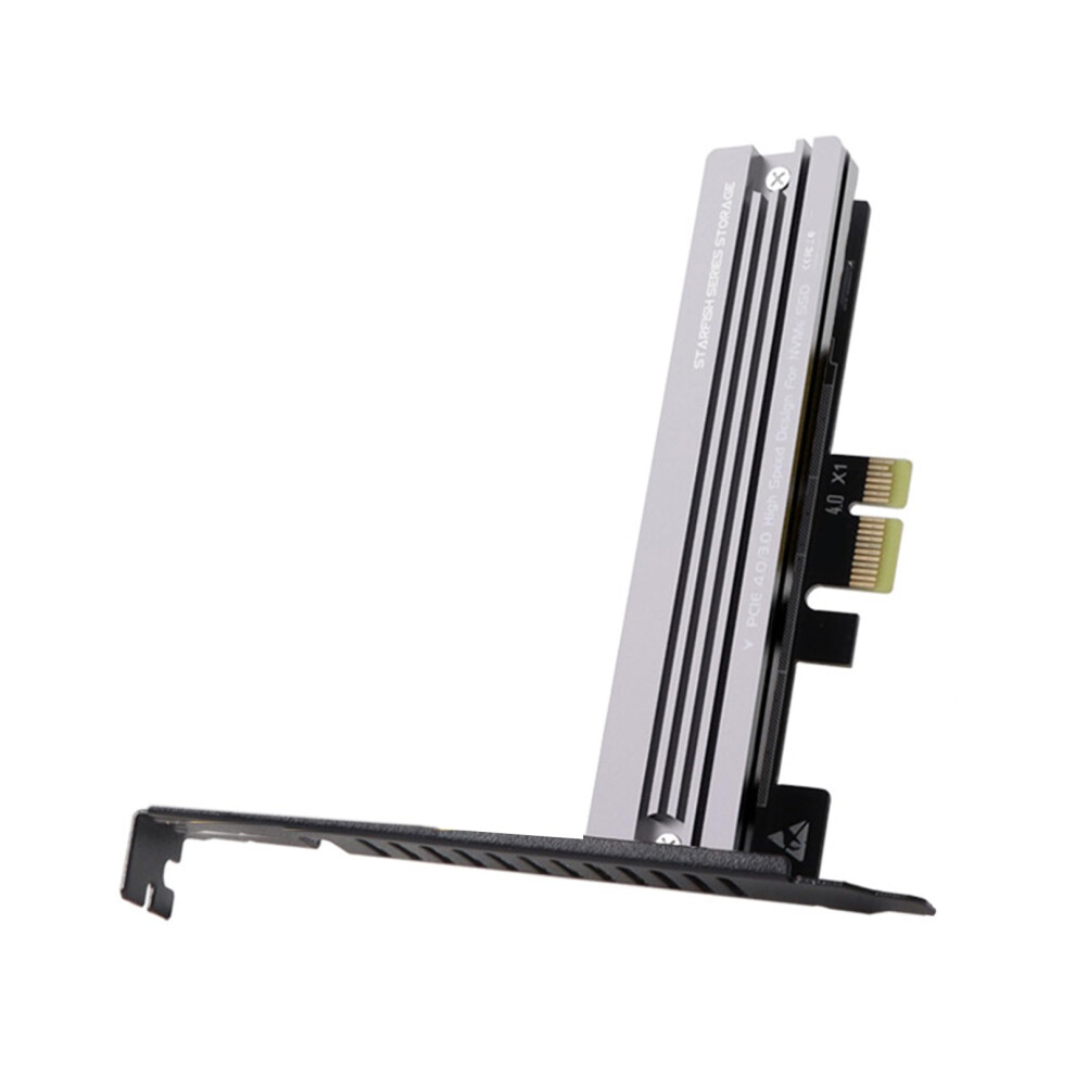 PCIe M.2 Adapter 64Gbps Bandwidth For M.2 NVMe PCIe Gen4 X4 SSD Full Speed With Heatsink And Two Brackets-image-OPC-PKRVKCG-NEW