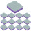 50pcs nail buffer file polishing block for nail salon 4