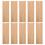 10pcs unfinished bamboo bookmarks rectangular cutouts for crafts 8