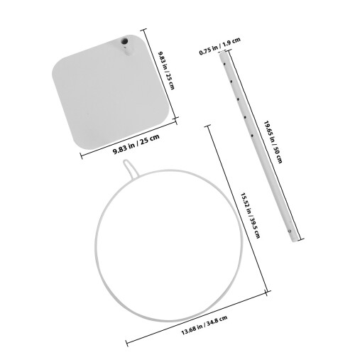 adjustable net mounting rack with bracket for bed 1
