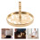 Reusable incense press tool for zen room, diy incense ash supply 11