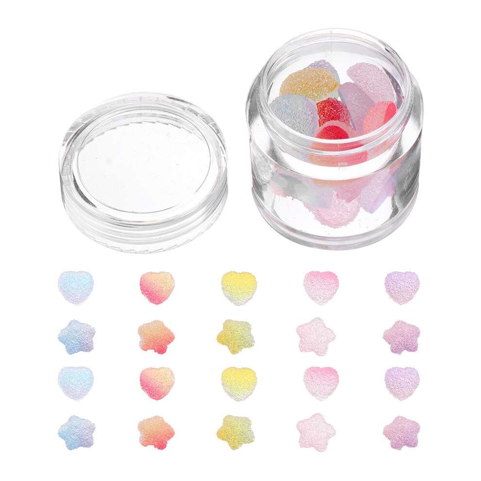 Villcase 60Pcs Diy Nail Art Slices Stickers For Phone Case Decoration