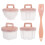 4Pcs Egg Steamer Pink Microwave Safe Steamed Egg Cup Material 10