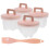 4Pcs Egg Steamer Pink Microwave Safe Steamed Egg Cup Material 1