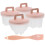 4Pcs Egg Steamer Pink Microwave Safe Steamed Egg Cup Material 9