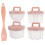 4Pcs Egg Steamer Pink Microwave Safe Steamed Egg Cup Material 5