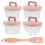 4Pcs Egg Steamer Pink Microwave Safe Steamed Egg Cup Material 7