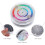 1Pc Solar Energy Floating Light Durable Pool Ornament 11