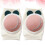 1 pair breathable kids knee pads, peach pattern, high elastic comfort 3