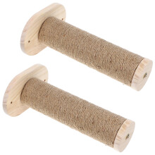 2 kattenmuurmeubels met - en krabstappen, rustplaats