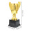 1pc Premium Plastic Awards Trophy Performance Trophy Party Game Trophy 6