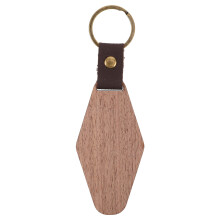 Ătiquette De Bagage En Bois De PĂȘcher CafĂ© Gravable DIY