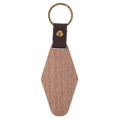 Étiquette De Bagage En Bois De Pêcher Café Gravable DIY
