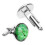 2 klaverblad manchetknopen overhemden, herenaccessoires 5