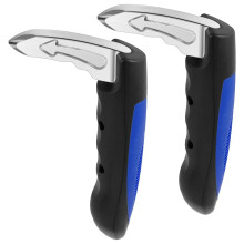 Car Handle Assist for Elderly 2 Pack Auto Cane Portable Vehicle Support Window Breaker Emergency Tool Blue