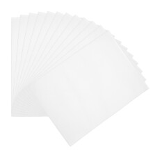 100pcs white shockproof thickened foam pouches for glasses and dishes