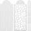 6pcs hollow painting stencils plastic diy templates for art projects 1