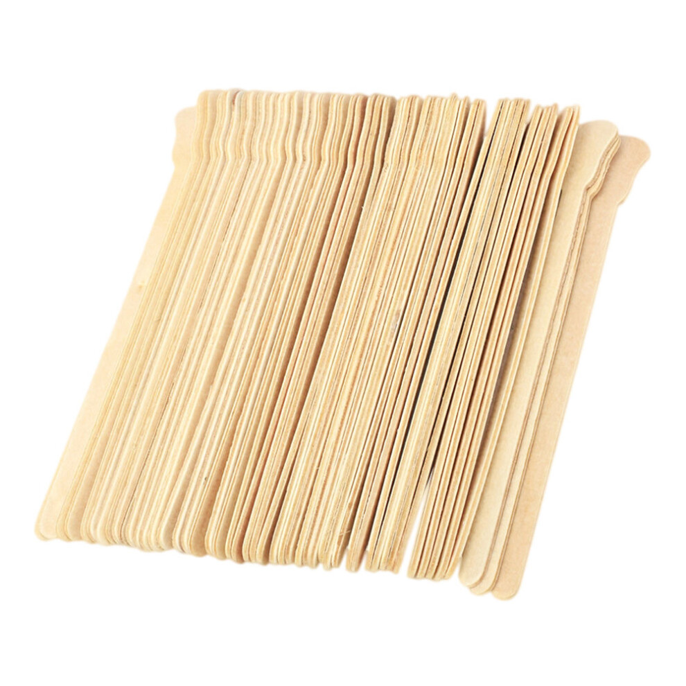 Totority 100Pcs Disposable Waxing Rods Wax Stirring Sticks Beauty Supplies