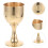 brass altar cup pentagram holy water wine baptism multi-use cup 10
