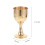 brass altar cup pentagram holy water wine baptism multi-use cup 2