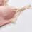 wireless lace bra for breastfeeding, full coverage, xl pink 11