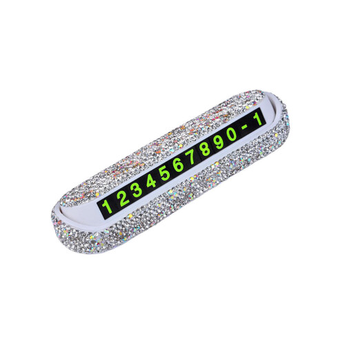 1pc temporary stop white vehicle-mounted phone