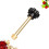 trompet ventielonderhoudsset messing met slijpstift 5