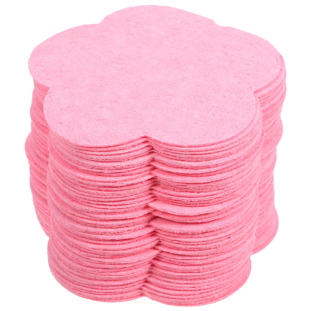 Vaguelly Light 50Pcs Compressed Facial Cleansing Sponges For Makeup Removal