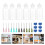 1 set durable sewing machine oil applicator bottles plastic 5