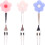 3pcs appetizers tasting forks for dessert cake fruit kitchen use 9