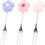 3pcs appetizers tasting forks for dessert cake fruit kitchen use 7