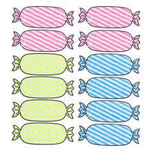 24pcs candy shape toe separators for foot pedicure stretching