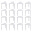 100pcs disposable pizza tripod saver stand anti-stick frame 1