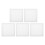 5 pcs blank canvas panels for diy art projects unfinished 9