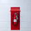 fire alarm cover waterproof plastic shield for keypad red 7
