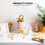 8 stuks hars engelengezicht decoratie gastgeschenk 7