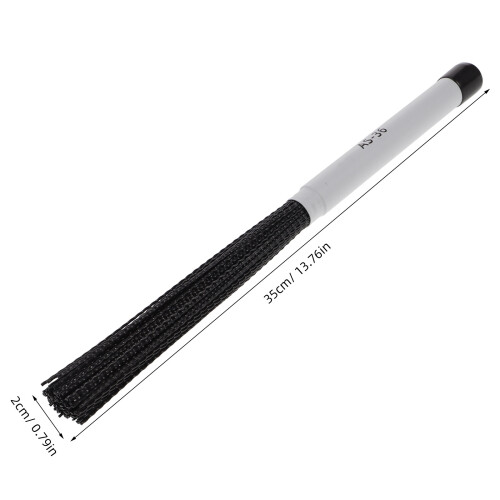 1 pair jazz drum brush nylon stick drum set percussion accessory 1